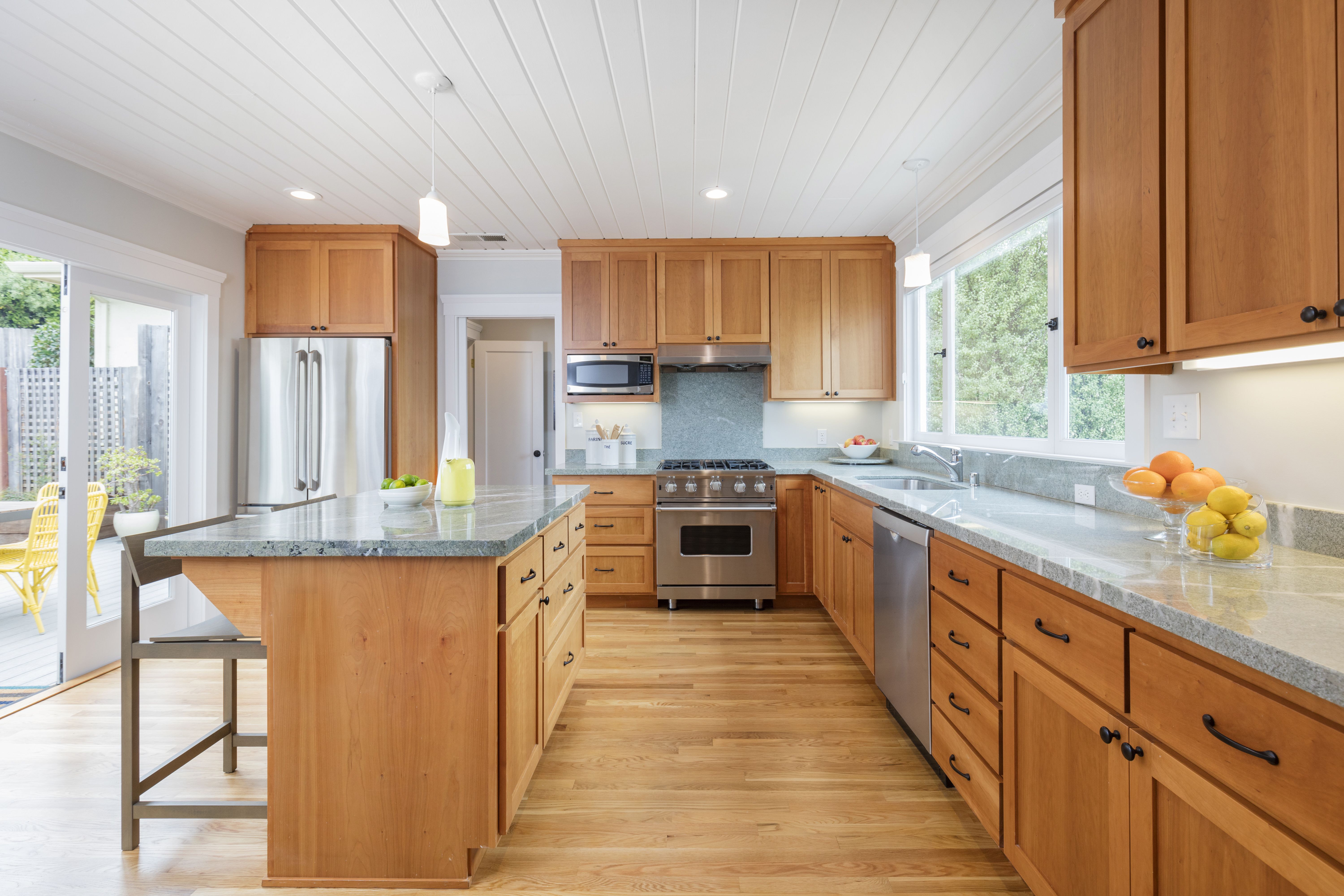 plywood kitchen cabinets 
