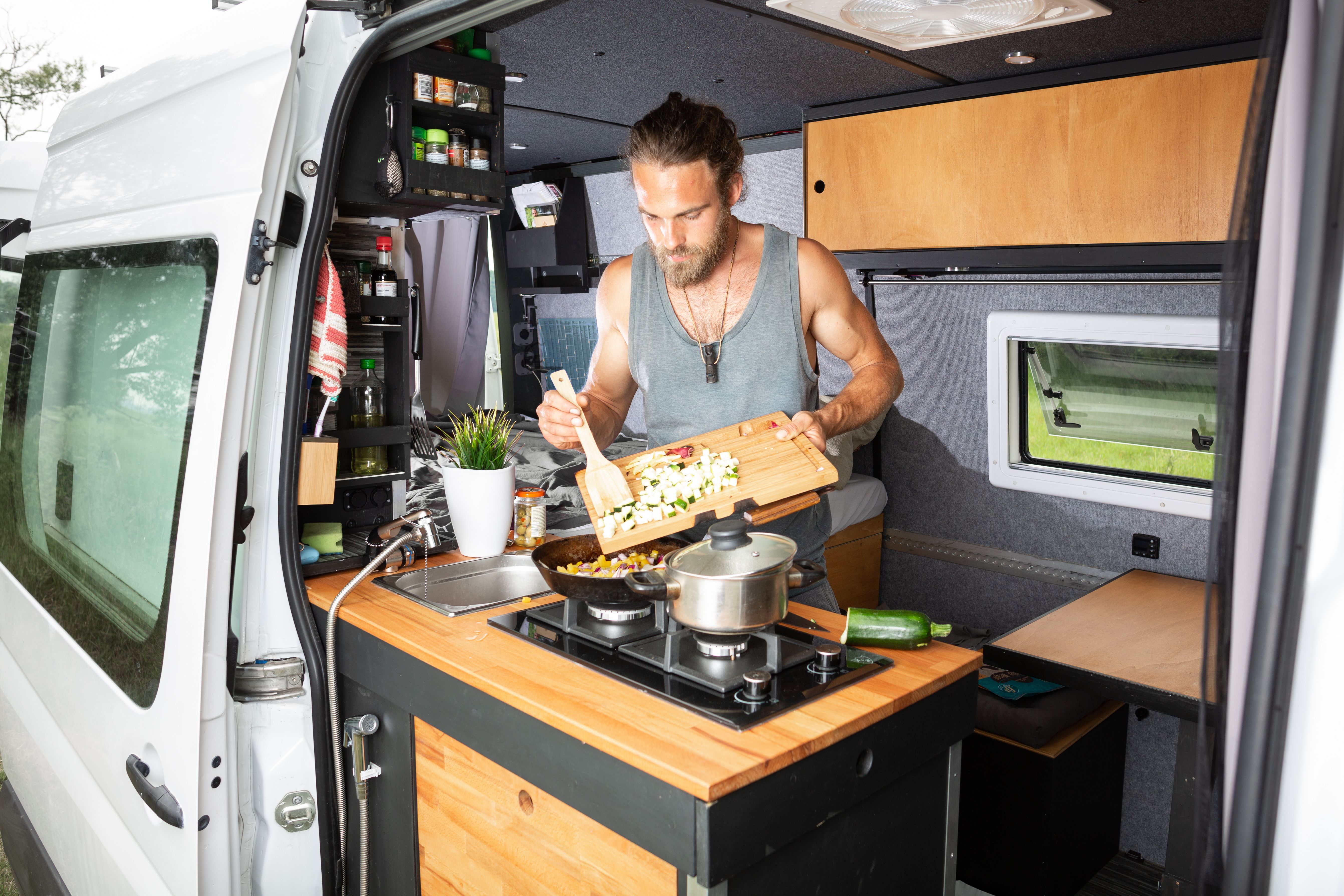 camper organizar